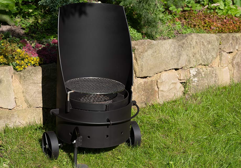 Feuerwagen-Grill